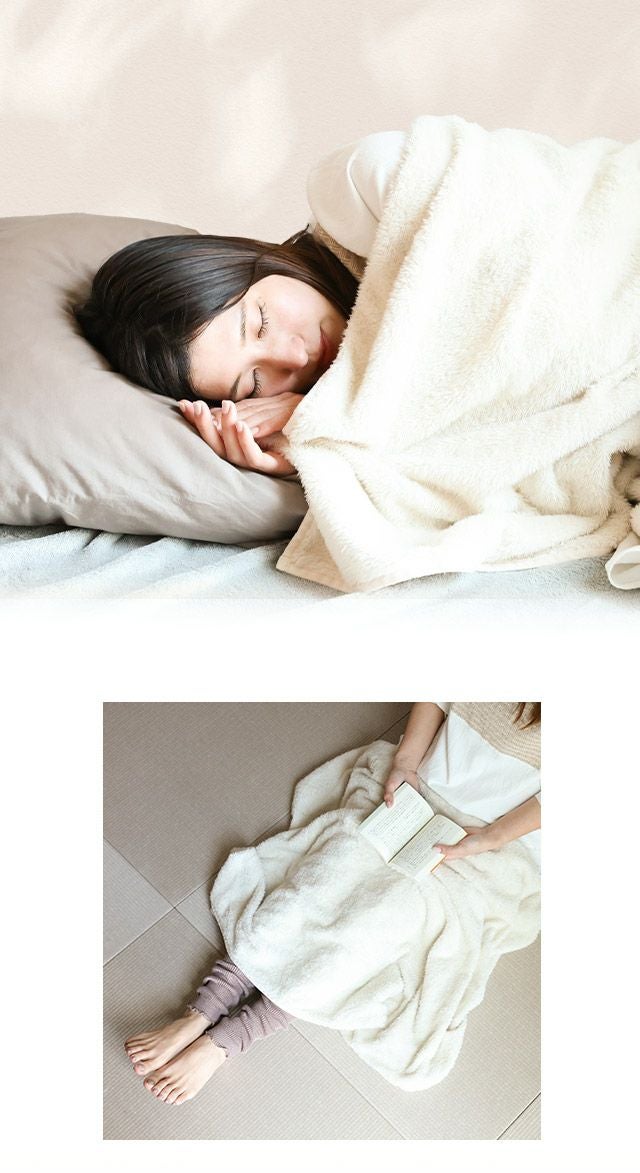 リネンコットンリブ編み足首ウォーマー(3足セット)(日本製)